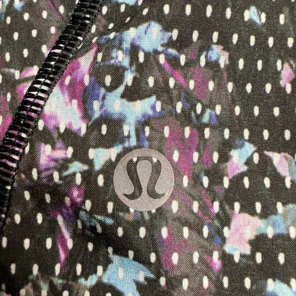 Lululemon Womens Split Second Short In Floral Sport Tranquil Blue Multi Size 6 - Picture 8 of 11
